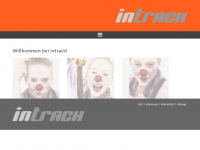 intrack.de Webseite Vorschau