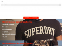superdry.nl Webseite Vorschau