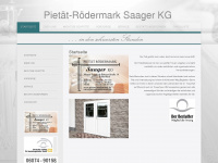 pietaet-roedermark.de Webseite Vorschau