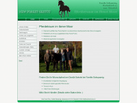 newforest-pony.at Webseite Vorschau