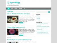 dga-online.org Webseite Vorschau