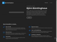 buerstinghaus.net Webseite Vorschau