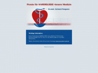 pongratz-kardiologie.de Webseite Vorschau