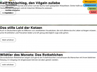 tierschutzverein-muenchen.de Webseite Vorschau