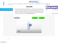 sensodyne.com Webseite Vorschau