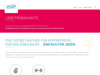 freibad-elsthal.de Webseite Vorschau
