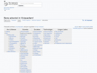la.wikipedia.org Webseite Vorschau