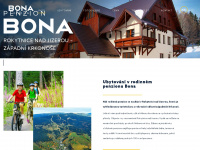 penzionbona.cz Webseite Vorschau