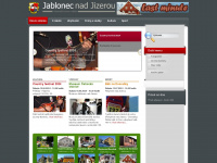 jablonec-krkonose.cz Webseite Vorschau
