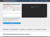 spanndecken-hannover.de Webseite Vorschau