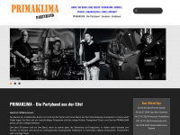 primaklima-band.de Webseite Vorschau