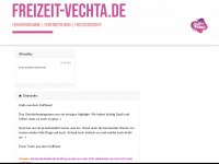 freizeit-vechta.de Webseite Vorschau