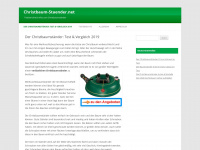 christbaum-staender.net Webseite Vorschau