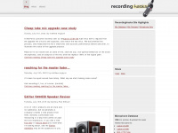 recordinghacks.com Webseite Vorschau