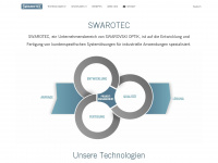 swarotec.com Webseite Vorschau
