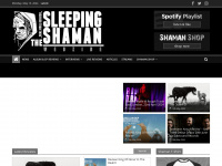 thesleepingshaman.com Webseite Vorschau