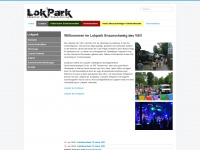 lokpark.de Webseite Vorschau