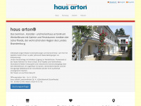 haus-arton.de Webseite Vorschau