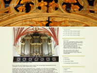 orgelakademie-uckermark-westpommern.de Webseite Vorschau