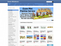 essexminiatures.co.uk Webseite Vorschau