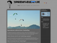 tandemfliegen24.de Webseite Vorschau