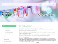officebrille.de Webseite Vorschau