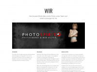 photospirit.ch Webseite Vorschau