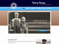 harry-braun.de Webseite Vorschau