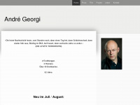 andre-georgi.de Webseite Vorschau