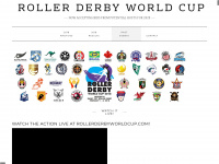 rollerderbyworldcup.com Webseite Vorschau