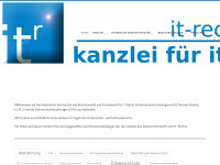 it-rechtsanwalt.com Webseite Vorschau