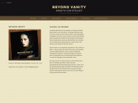 beyond-vanity.com Webseite Vorschau