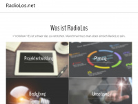 radiolos.net Webseite Vorschau