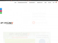 sportlines.de Webseite Vorschau