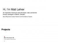 Mattlehrer.com