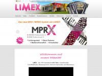 limex.eu Webseite Vorschau