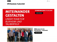 spd-buxheim-tauberfeld.de Webseite Vorschau