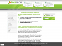 netprofi.hu Webseite Vorschau