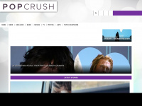 popcrush.com Webseite Vorschau