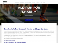 ald-runforcharity.de Webseite Vorschau