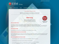 esm-vertrag.com Webseite Vorschau