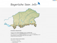 bayerische-seen.info Webseite Vorschau