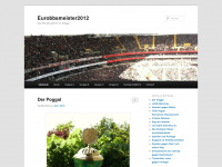 eurobbameister2012.wordpress.com Webseite Vorschau