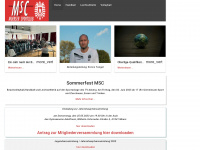 moerser-sportclub.de Webseite Vorschau