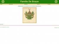 familie-debrauw.nl Webseite Vorschau