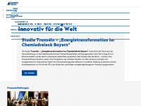 chemdelta-bavaria.de Webseite Vorschau