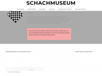 schachmuseum.ch Webseite Vorschau