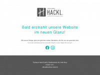 tischlerei-hackl.at Webseite Vorschau