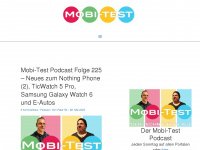 mobi-test.de Webseite Vorschau