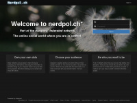 nerdpol.ch Webseite Vorschau